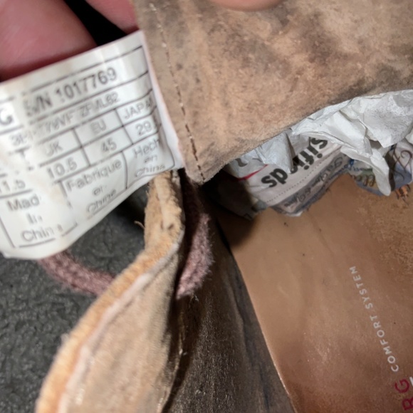 Men’s UGG Australia Shoes Size 11.5M Suede Brown - Picture 8 of 8